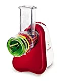Moulinex DJ755G Fresh Express + Hachoir multifonctionnel avec 5 accessoires et un grand tube d'alimentation