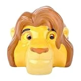 Idealcasa Tasse Disney 3D Simba Le Roi Leon, céramique, 400 ML