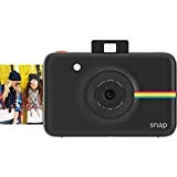 Polaroid Snap - Appareil Photo Numérique Instantané avec la Technologie d'Impression Zink Zero Ink, 10 Mp, Bluetooth, Micro Sd, 5 x 7,6 cm, Noir