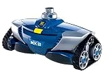 Zodiac Robot Nettoyeur de Piscine Hydraulique, Fond et Parois, Pour Piscines 12 x 6 m Maximum, Aspiration Mécanique, MX8, Bleu, W70668