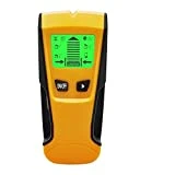 Flybiz Détecteur de Matériaux Electrique Multi-fonction Avec Ecran LCD et Bip Sonore Stud Finder 3 en 1 Détecteur Métal/Tension/Bois en, Détecteur d'humidité pour divers matériauxe