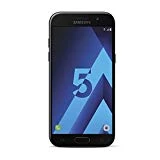 Samsung Galaxy A5 2017 Smartphone portable débloqué 4G (Ecran: 5,2 pouces - 32 Go - Nano-SIM - Android 6.0) Noir (Carte SIM européenne uniquement)