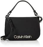 Calvin Klein Dressed Up Satchel, Cartables femme, Noir (Black), 1x1x1 cm (W x H L)