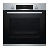Bosch Serie 4 HBA553BR0 four Four électrique 71 L Noir, Acier inoxydable A - Fours (Moyenne, Four électrique, 71 L, 71 L, 3400 W, 50-275 °C)