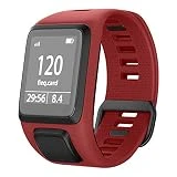 NotoCtiy Bracelet Tomtom Adventurer Montre,Bracelet De Rechange en Silicone pour Tomtom Runner 2 / Runner 3 / Spark 3 / Aventurier/Golfeur 11 Sports GPS Running
