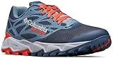 Columbia Homme Chaussures de Trail Running, TRANS ALPS F.K.T. II, Taille 41, Bleu (Zinc, Red Quartz)