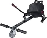 ICAROTECH - HoverKart pour scooter électrique pour adultes et enfants Compatible avec Hoverboard 6.5 ' Noire