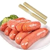 Boyau de Saucisse au collagène Frais Comestible pour la Confection de Peaux de Hot-Dog séchées au rôti d'enveloppes de protéines de soja Parfait pour l'utilisateur Domestique 14m 26mm