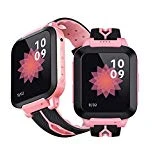 VBESTLIFE Smartwatch GPS, Montre Connectée pour Enfant Garçons Filles Montre de GPS avec Écran Tactile et avec des Fonctions de SOS, Appeler, Double Parole, Appareil Photo etc(Rouge)