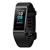 Huawei Band 3 Pro - Bracelet Connecté (GPS, Ecran tactile, Rythme cardiaque, Résistance 5ATM, autonomie jusqu'à 14 jours) Noir