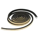 MYAMIA 2M Autocollant en Mousse Ruban Adhésif Anneau Bande Tirant d'air Exclusion Epdm Caoutchouc-10Mm