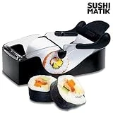 Itian Sushi Rouleau parfait - Parfait Rouleau Bricolage Cuisine Facile magique Rouleau Sushi Perfect Roller Machine, Noir