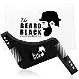 Peigne pochoir barbe homme, Beard Shaping Template Tool & Comb, qualité supérieure shaper