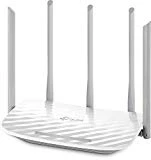 TP-Link Routeur 1350 Mbps Wi-Fi Bi-Bande: 450 Mbps en 2.4 GHz, 867 Mbps en 5 GHz, 5 ports Fast Ethernet (Archer C60)