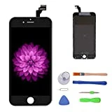 Ecran pour iPhone 6 Plus Vitre Tactile LCD Ecran Assemblé avec Kit D'Outils Complet De Réparation Noir (5.5 Pouces)
