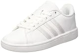 adidas Cloudfoam Advantage, Sneakers Basses Femme, Blanc ftwwht/cblack, 39 1/3 EU