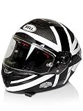 Bell Casque Moto 2018 Race Star Ace Cafe Noir Jack Noir Blanc (M, Noir)