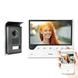 Extel - Visiophone Connect - avec Grand Écran (18cm) et Connecté à votre Smartphone Android ou Apple