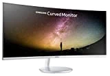 Samsung - C34F791WQ - Ecran PC Incurvé ultra-large - Dalle VA - 34 Pouces - (3440 x 1440 pixels, 4 ms, 21/9, 2 ports HDMI) - Blanc