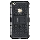 ykooe Coque Huawei P8 Lite 2017, Housse Silicone Béquille Case Anti-Slip Etui pour Huawei P8 Lite 2017 (Noir)