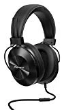 Pioneer ms5t de K élégant casque audio avec fonction mains libres, Hi Res, design aluminium, Coussinets ergonomique Noir