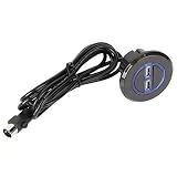 Wifehelper Prise de Charge USB, Fauteuil inclinable électrique Chargeur de Prise Ronde Chargeur de canapé USB Chargeur de Prise USB Chargeur de canapé avec Double USB 5V