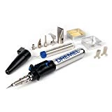 Dremel 2000 Versatip Fer à Souder à Gaz, Station Soudage avec 6 Accessoires et Fil d'Étain pour Pyrogravure, Soudure, Découpe à Chaud, Formage, Thermoformage, Thermorétraction et Décapage de Peinture