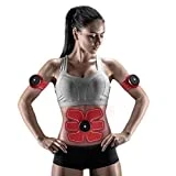Chuangma Smart Appareil Abdominaux Unisexe Ceinture d'électrostimulation Abdominale pour Sport perdre du poids un ventre plat et des abdos bien dessinés
