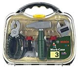 Klein - 8465 - Jeu d'imitation - Mallette outils transparente Bosch, modèle moyen