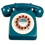 Téléphone rétro - 746 Classic Phone Petrol Blue