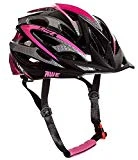 AWE Pink Casque de vélo pour femme Taille 56-58 cm (Rose/blanc)