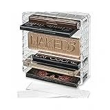 Luxe Organiseur de maquillage en acrylique Transparent support bijoux boîte de présentation de salle de bain étui de rangement avec 8 tiroirs