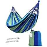 Kottle extérieur doux en coton tissu hamac brésilien Double largeur 2 personne voyage Camping hamac