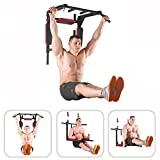 Barre de tractions - Barre de traction fixation murale - Chaise romaine mural - Barre traction et dips barre - Barres de traction - Station traction multifonction - Pull up bar - de Bar traction mur