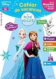 Cahier de vacances la Reine des Neiges de la MS à la GS - Cahier de vacances