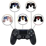 personnalisé PS4 DualShock Manette sans Fil Pro Console - Plus récente Playstation4 avec Grip Souple et Exclusif personnalisée Version Skin Non-modded