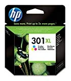 HP 301XL cartouche d'encre trois couleurs grande capacité authentique (CH564EE)