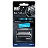 Braun Pièce De Rechange 32B Noire Pour Rasoir - Compatible avec les rasoirs Series 3