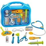Malette Docteur Jeu de Médecin Mallette de Transport Jeu Dimitation Enfant Jouet pour Garçon et Fille