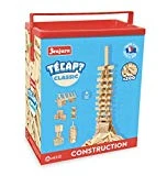 JeuJura - Jouet en bois - Construction - Tecap Classic - Baril 200 Planchettes