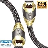IBRA 0.75M Luxury Câble HDMI Câble très Haute Vitesse 18 GB/s HDMI 2.0b Supporte 4K@60Hz, Fire Fire, Ethernet, Retour Audio, Vidéo UHD 2160p, HD 1080p, 3D, Playstation PS3 PS4 Ordinateur Personnel