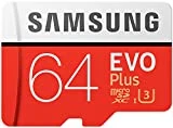 Samsung EVO Plus Micro SDXC 64 Go jusqu'à 100 Mo / s, Carte mémoire ( l'adaptateur SD) [Emballage gratuit Amazon Frustration]