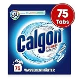 Calgon 3en1 pastilles Anticalcaire Nettoyant pour Machine à laver - 75 tablettes