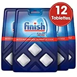 Finish Nettoyant Machine Lave-Vaisselle Pendant le Cycle - Lot de 4