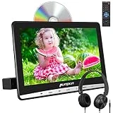Pumpkin 12 Pouce Lecteur DVD Voiture pour Enfant Ecran d'appui tête Inhalation Design Soutient Région Libre USB SD avec Ecouteur et Cable AUX Equipé Support de Fixation