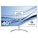 Philips BDM4037UW/00 Moniteur 101 cm (40 ') (VGA, 2 x HDMI, 2 x DisplayPort, 4 x USB 3.0, 3840 x 2160, 60 Hz, 4 ms, incurvé) Argenté