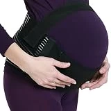 Ceinture de maternité, soutien lombaire et abdominal lors de la grossesse, support pour femme enceinte - de marque NEOtech Care (TM ) - Couleur noire - Taille M (voir description)
