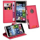 Cadorabo DE-102594 Coque pour Nokia Lumia 830 Motif Carmin Rouge
