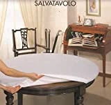 Protection sous-nappe ronde diamètre de 135 cm.