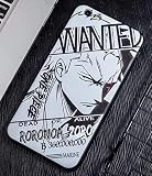 Art-design Coque iPhone 7 et iPhone 8 Luffy One Piece Japon Wanted Dessin Animé Silicone Souple